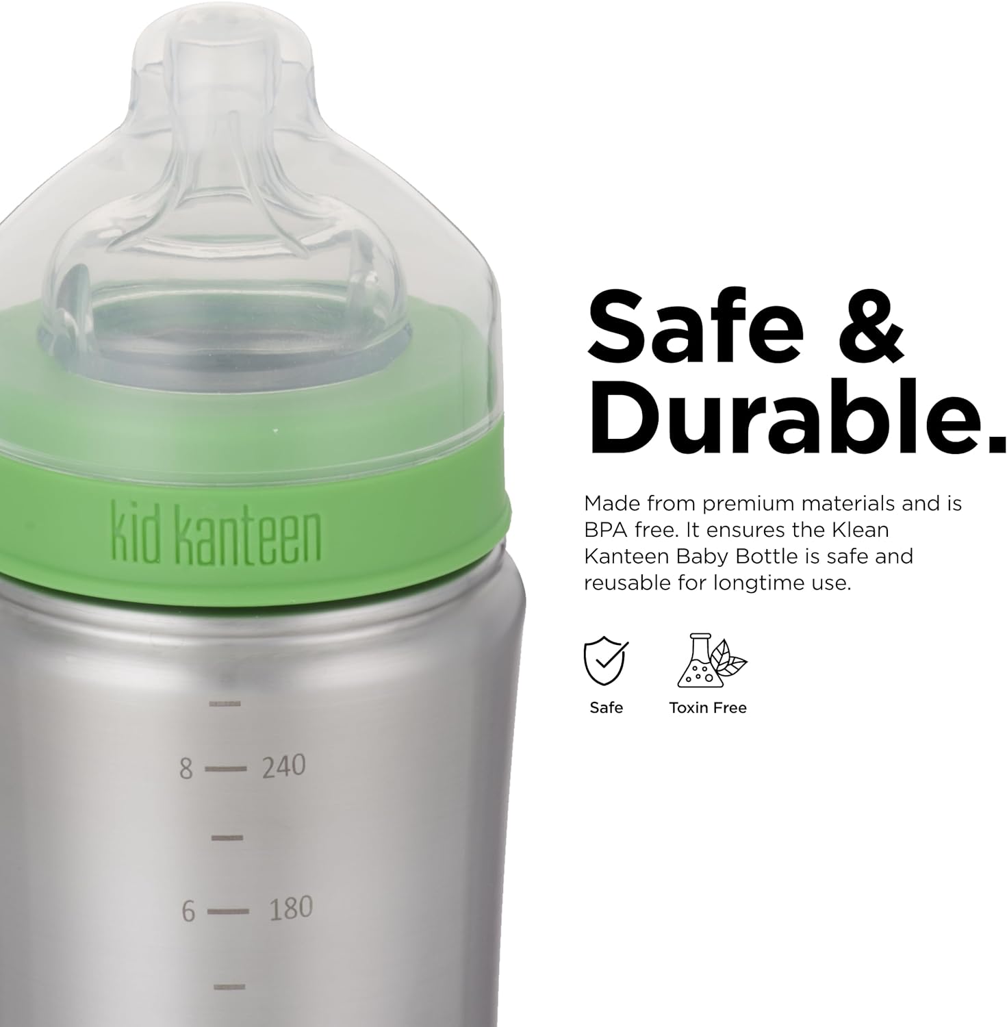 Klean Kanteen Baby Bottle  (9 Oz)