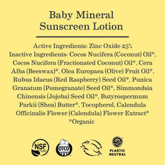 Baby Mineral Sunscreen Lotion SPF 40