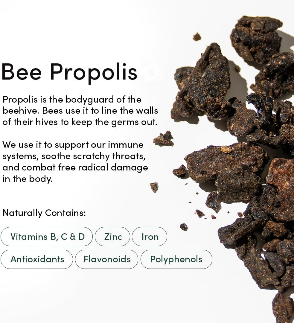 Propolis Throat Spray by Beekeeper'S Naturals - 95% Bee Propolis Extract, Natural Immune Support & Sore Throat Relief - Antioxidants, Keto, Paleo, Gluten-Free (1.06 Oz)(Pack of 1)