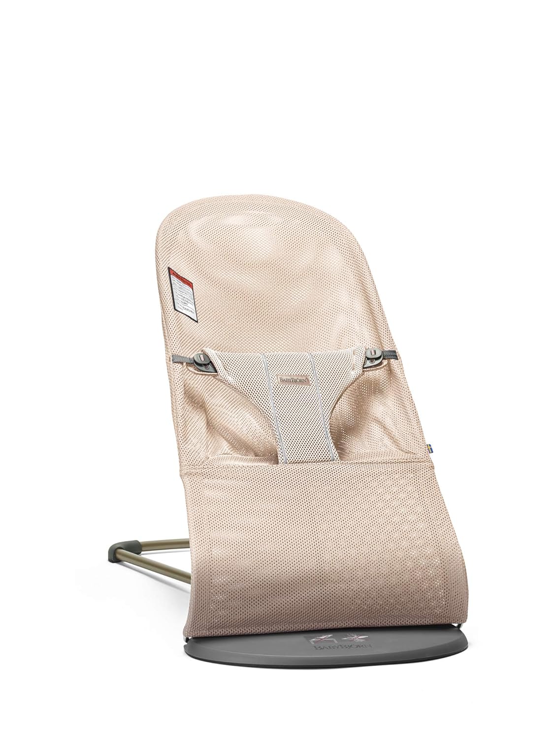 Babybjörn Bouncer Bliss, 3D Jersey, Light Gray