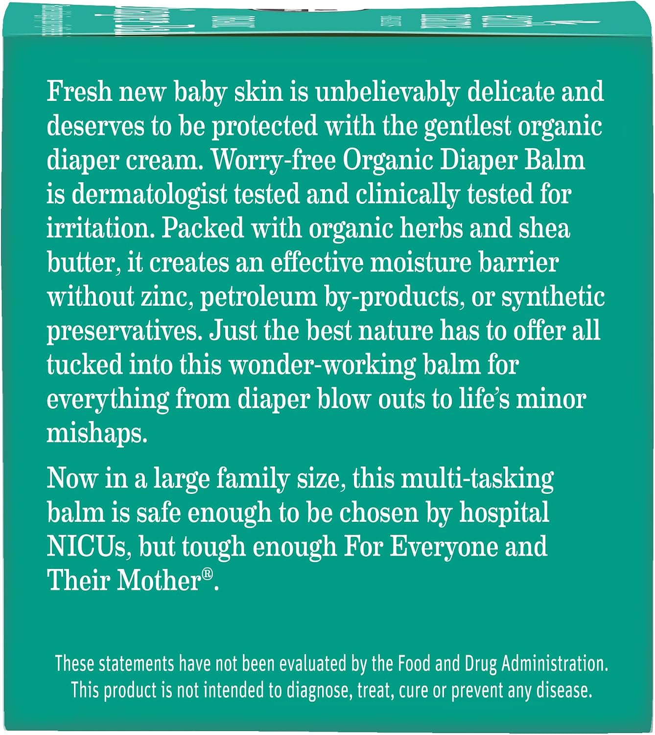 Earth Mama Organic Diaper Balm - 4 Fl Oz - Diaper Cream for Baby - Safe for Sensitive Skin - Baby Essentials