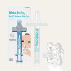 Frida Baby Medicine Pacifier, Medi Frida Baby Medicine Syringe & Accu-Dose Pacifier, Baby Medicine Dispenser for Mess & Fuss Free Use