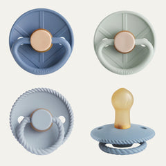 Natural Rubber Pacifier 4-Pack