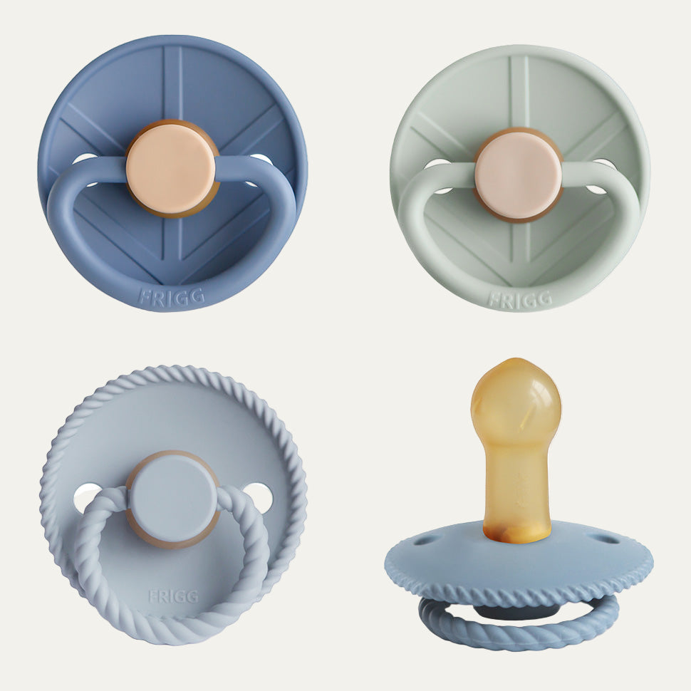 Natural Rubber Pacifier 4-Pack