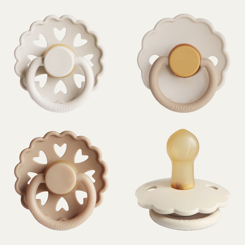 Natural Rubber Pacifier 4-Pack