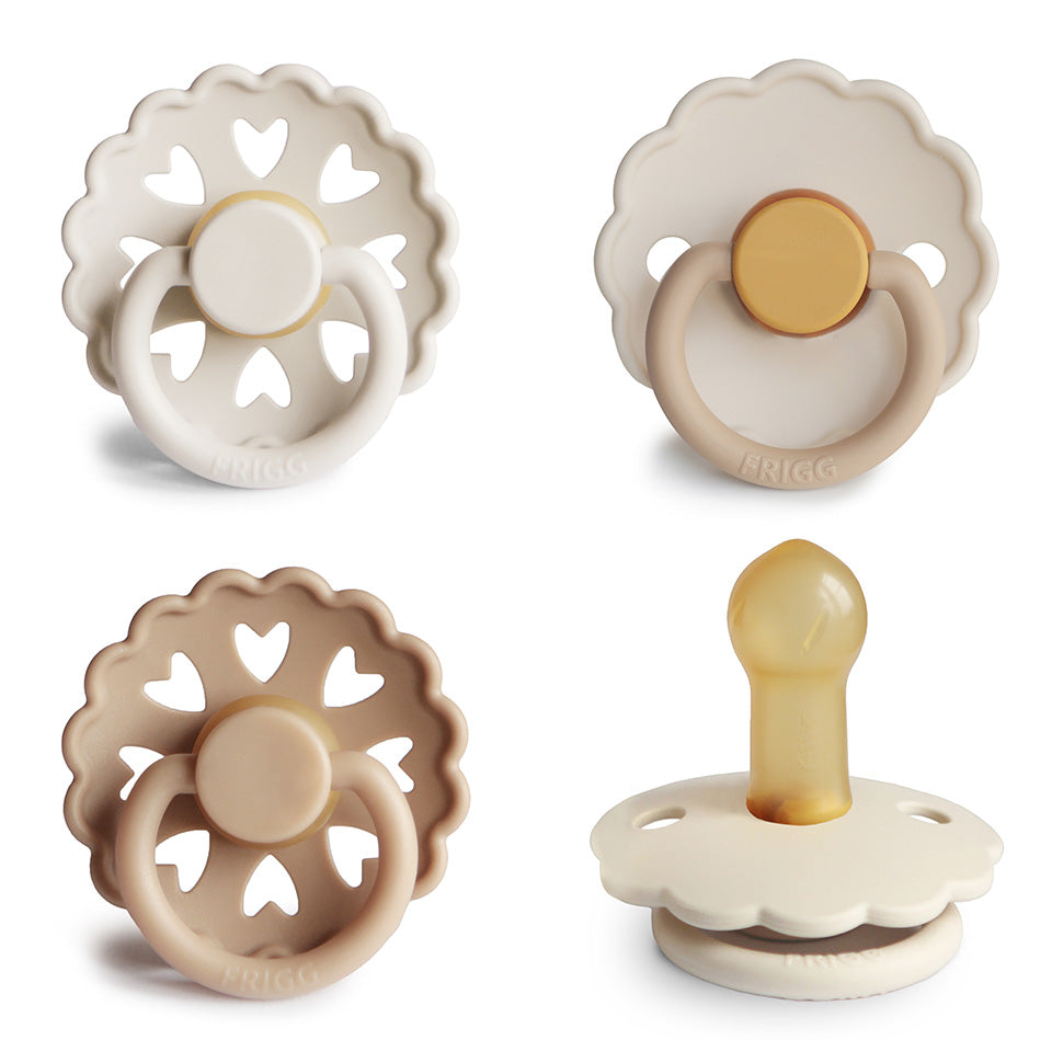 Natural Rubber Pacifier 4-Pack
