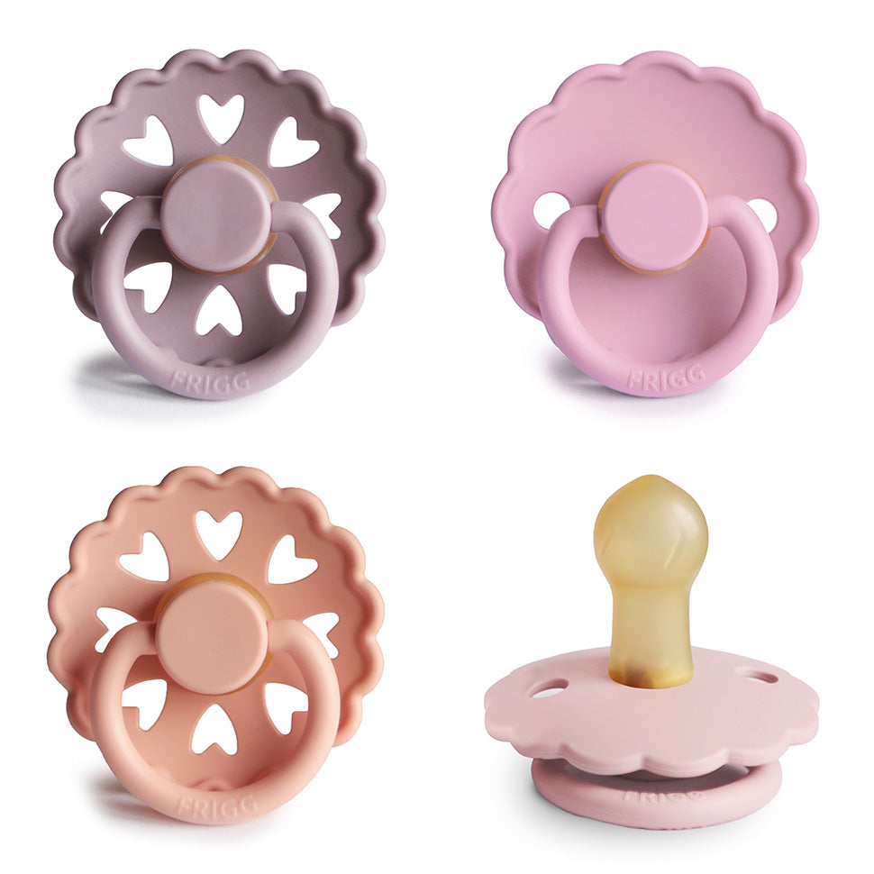 Natural Rubber Pacifier 4-Pack