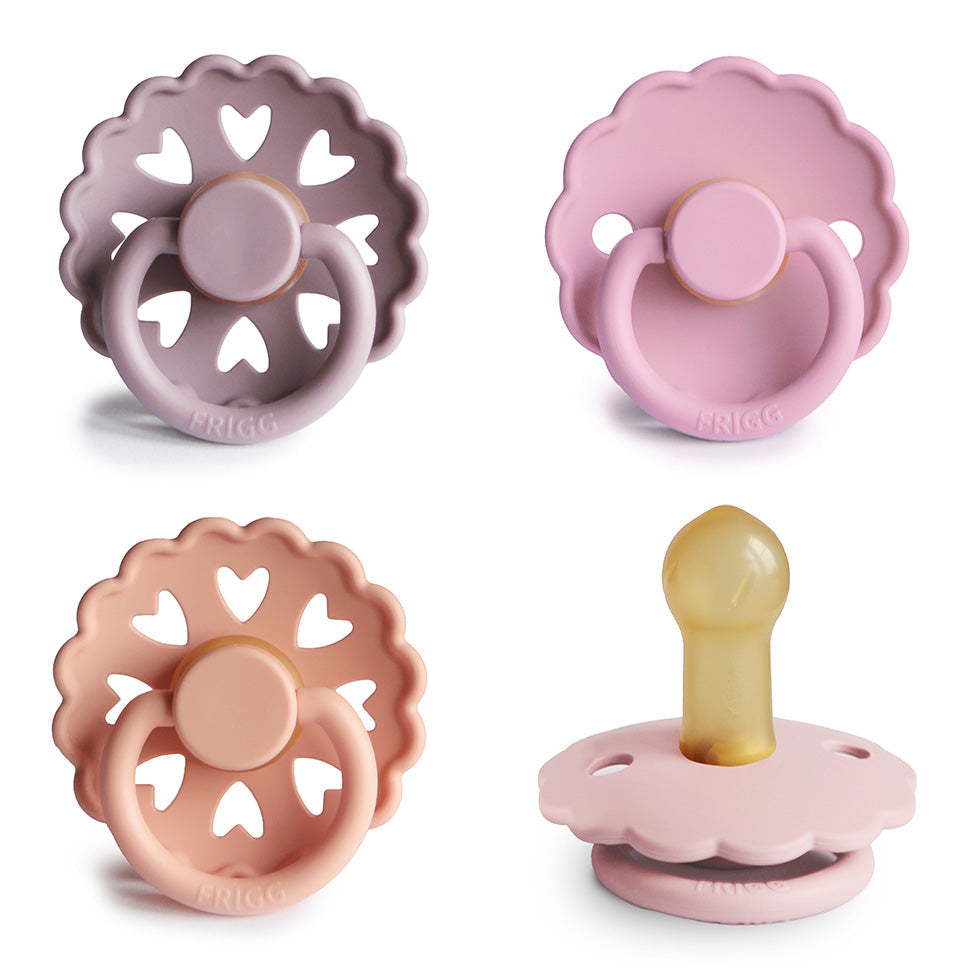Natural Rubber Pacifier 4-Pack