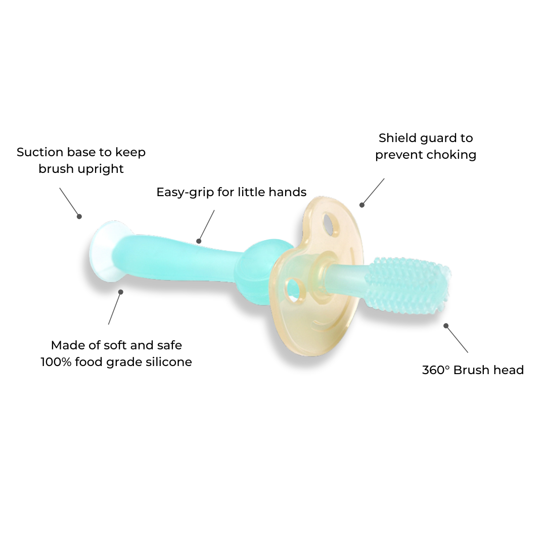 360° Silicone Toothbrush 1 pk