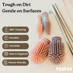 Double-Ended Silicone Brush 1 PK