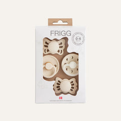 FRIGG Baby's First Pacifier Moonlight Sailing (Cream) 4-Pack