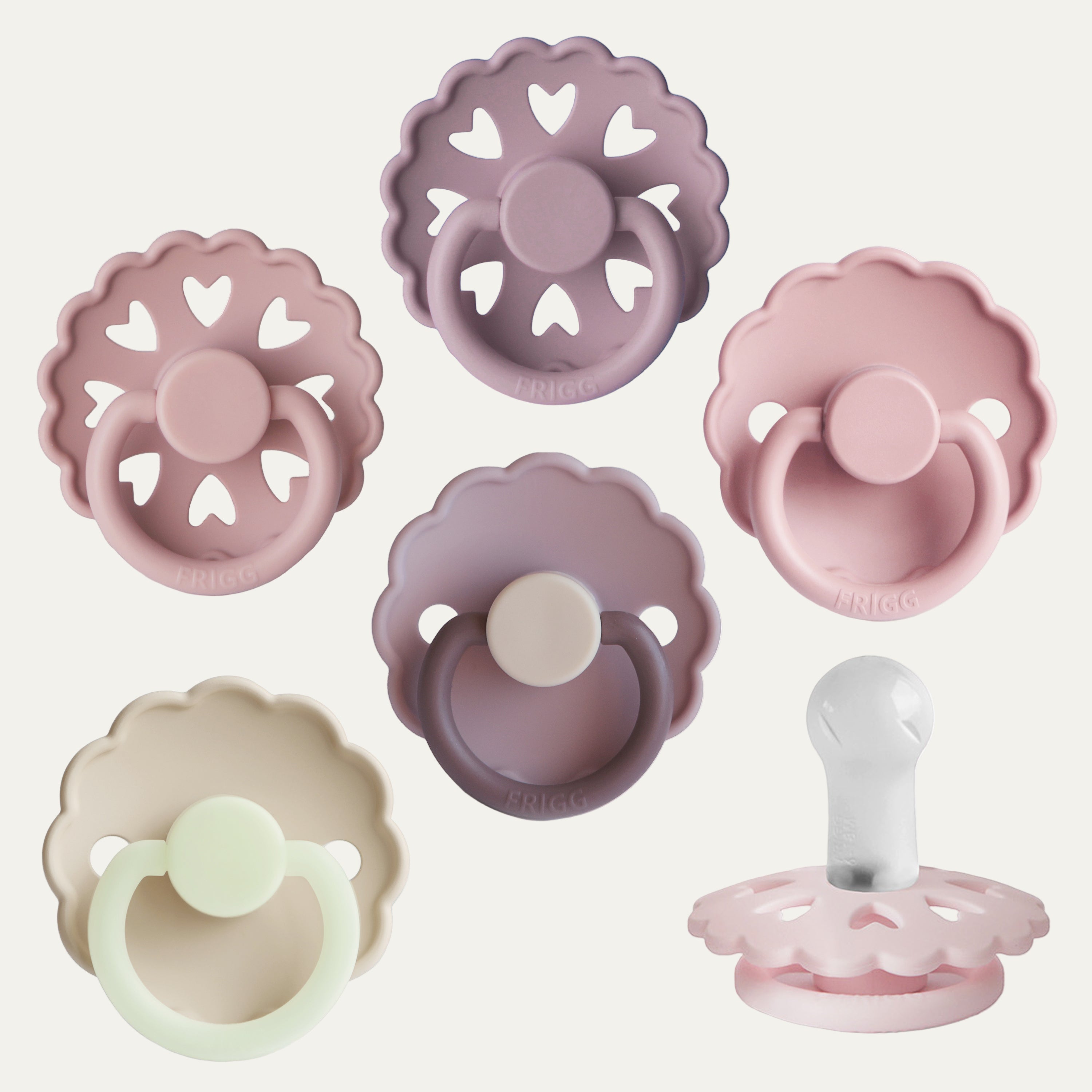 Silicone Pacifier 6-Pack