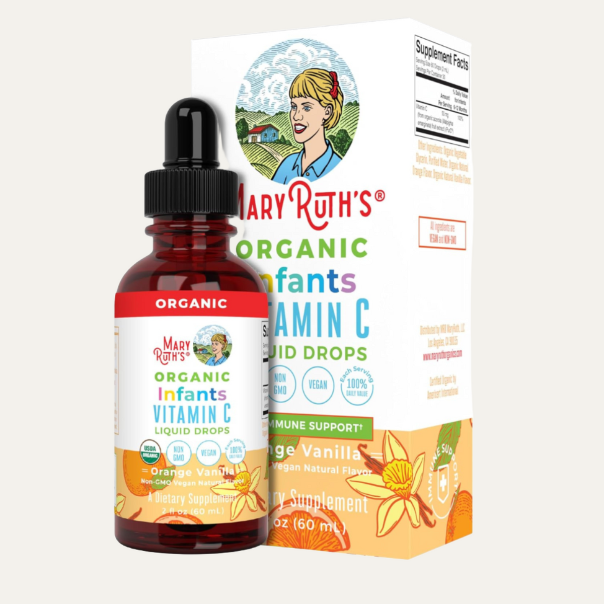 Organic Infants Vitamin C Liquid Drops