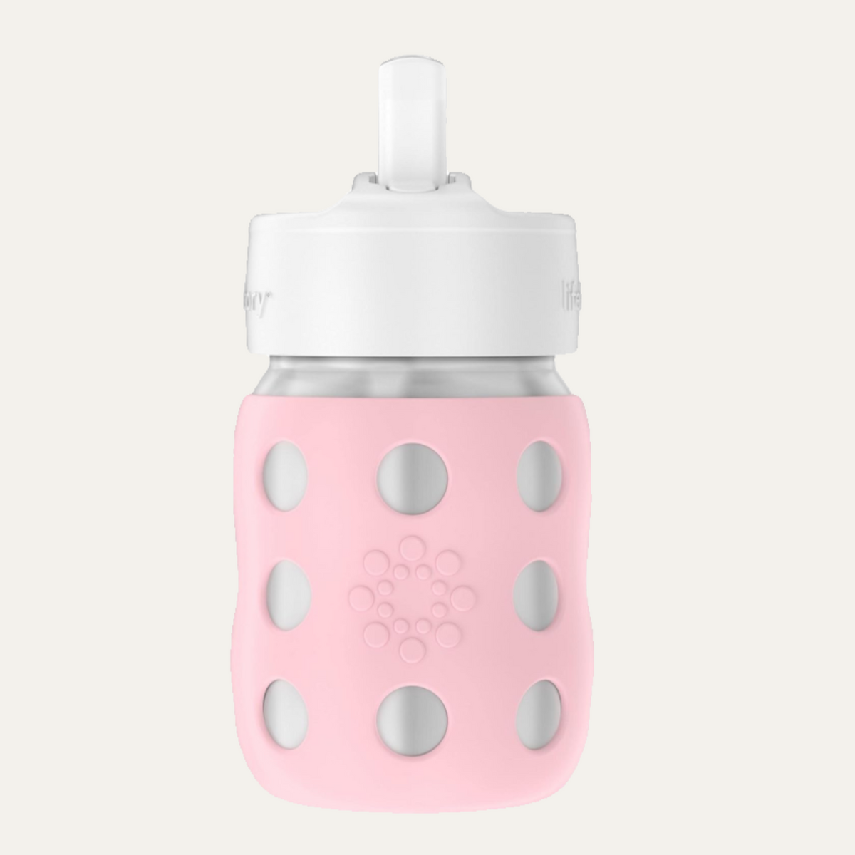 8-Ounce Stainless-Steel Vacuum-Insulated Wide-Neck Baby Bottle with Straw Cap