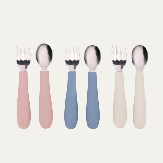 Toddler Utensils - 3 Forks & 3 Spoons