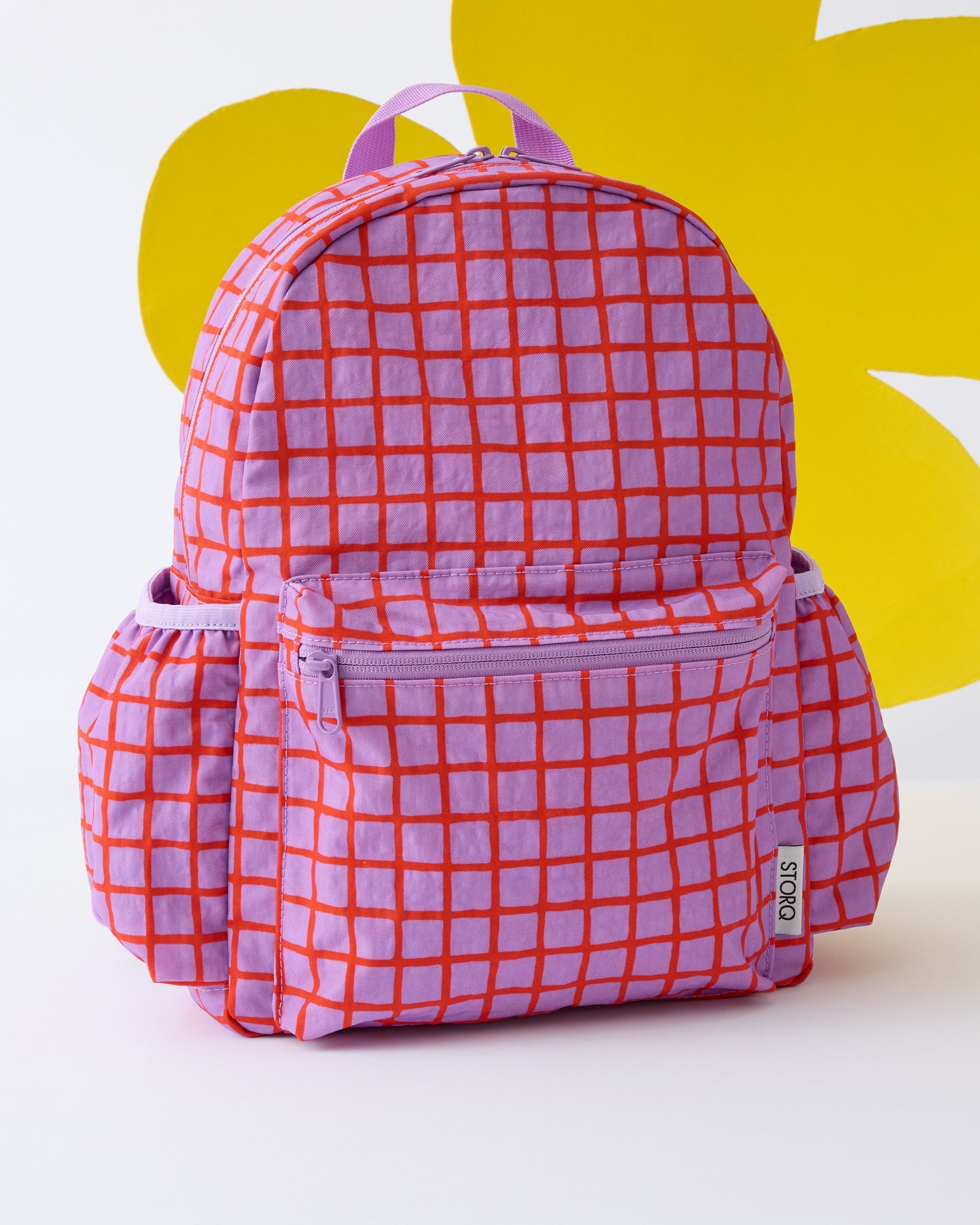 Cool Kid Backpack | Orchid Grid