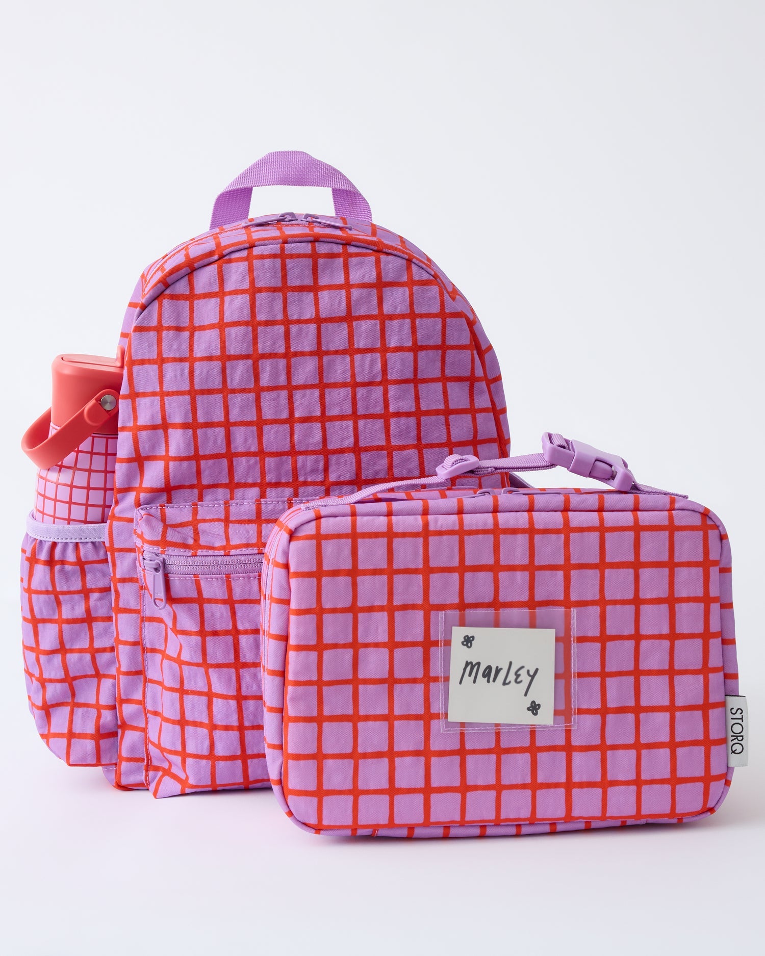 Cool Kid Backpack | Orchid Grid