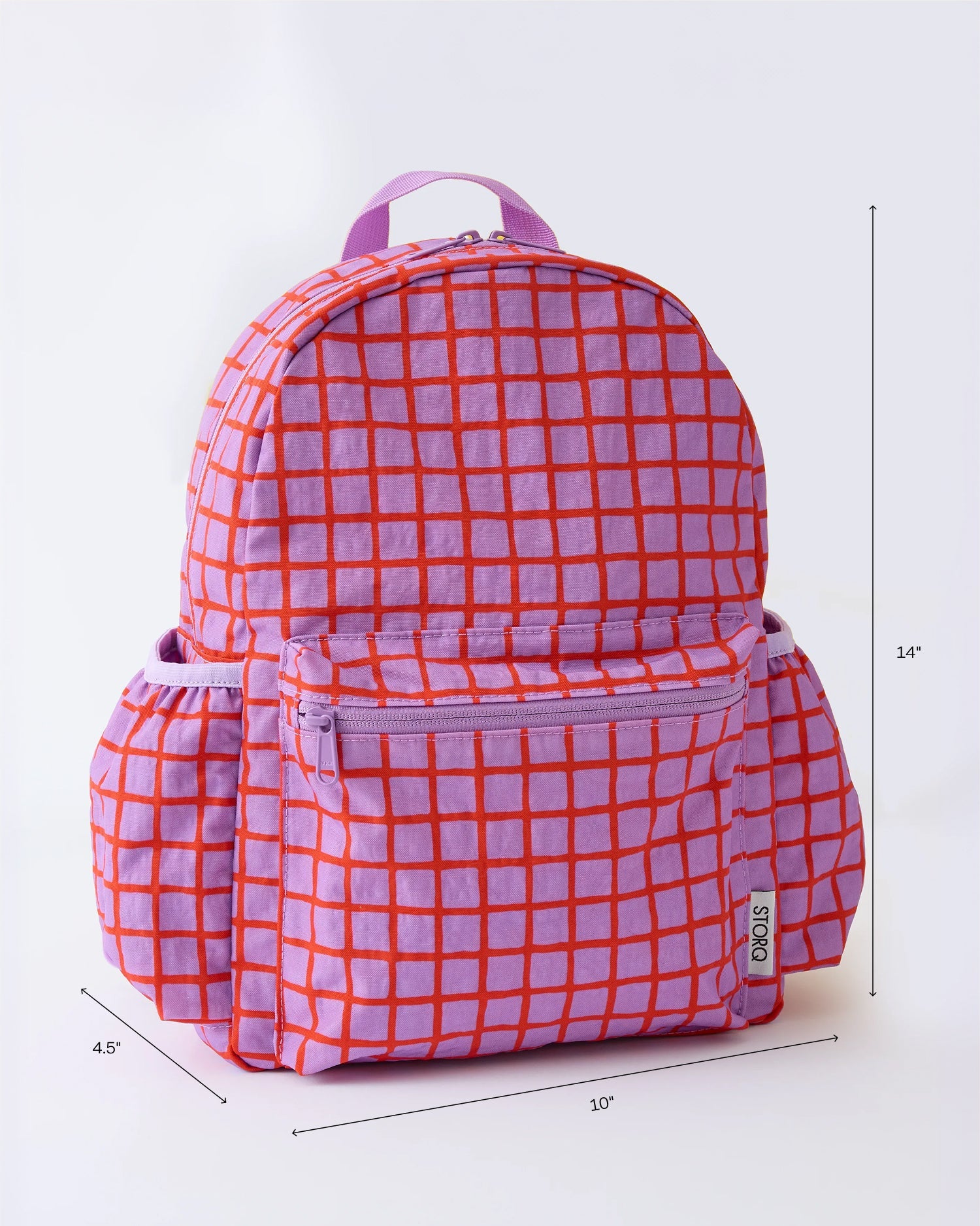 Cool Kid Backpack | Orchid Grid