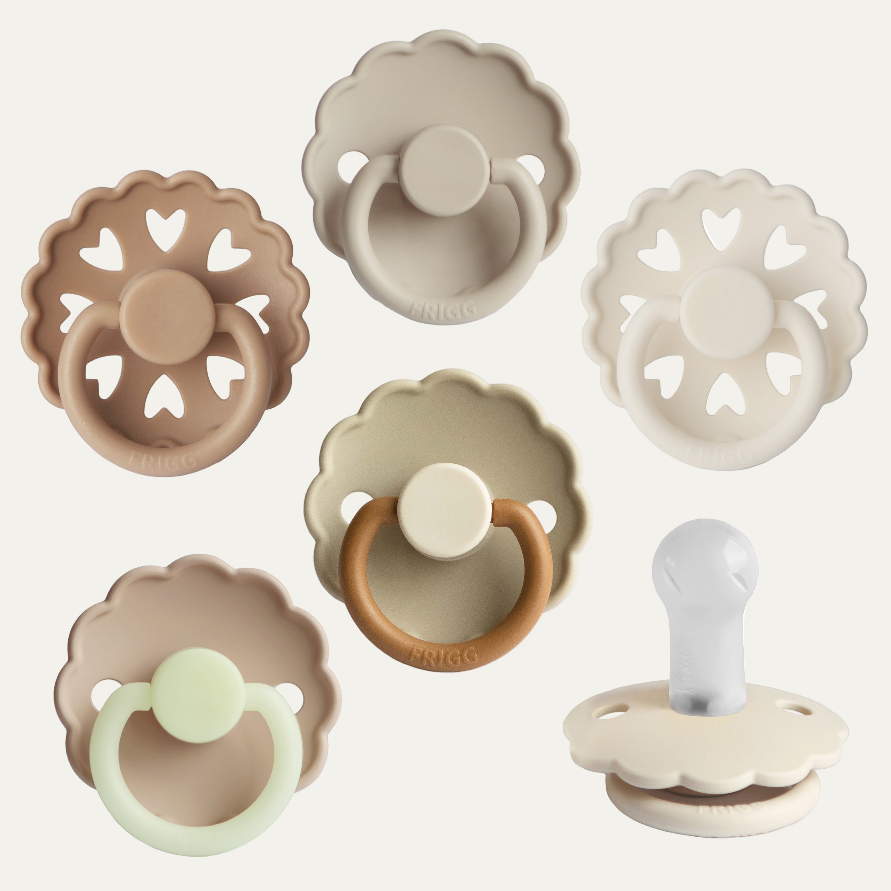 Silicone Pacifier 6-Pack