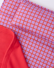 Cool Kid Nap Mat | Orchid Grid
