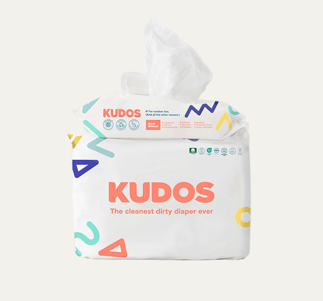 Diaper Box & Wipes Bundle | 100% Cotton-Lined TCF Diapers Size 1-6 | Kudos
