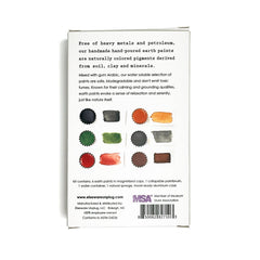 Earth Paints – Handmade – Set of 6 Natural Colors