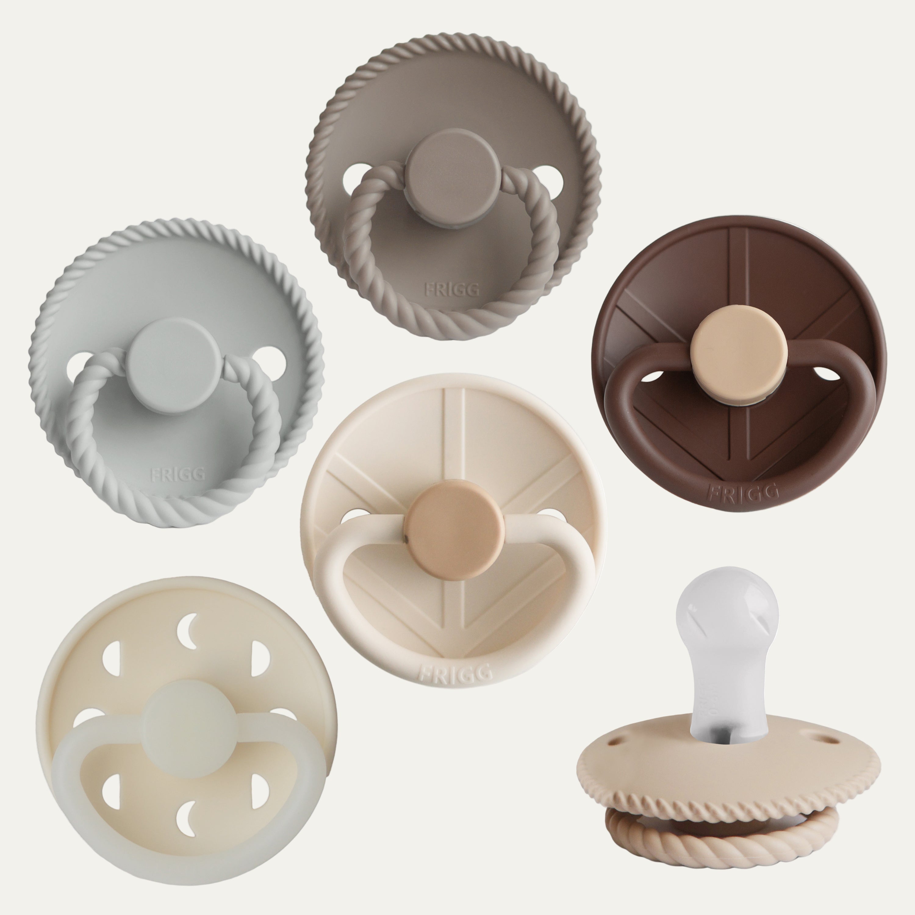 Silicone Pacifier 6-Pack