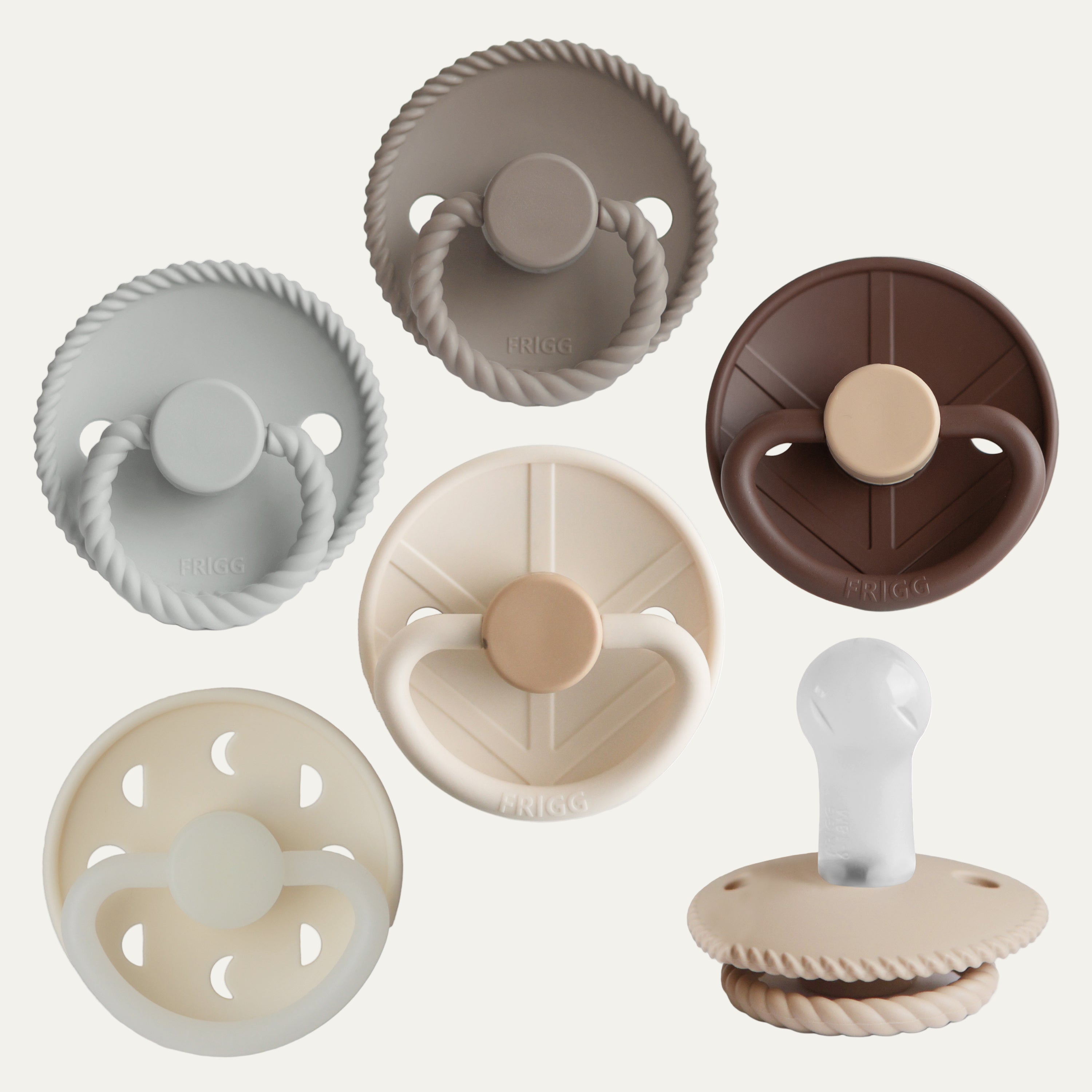 Silicone Pacifier 6-Pack