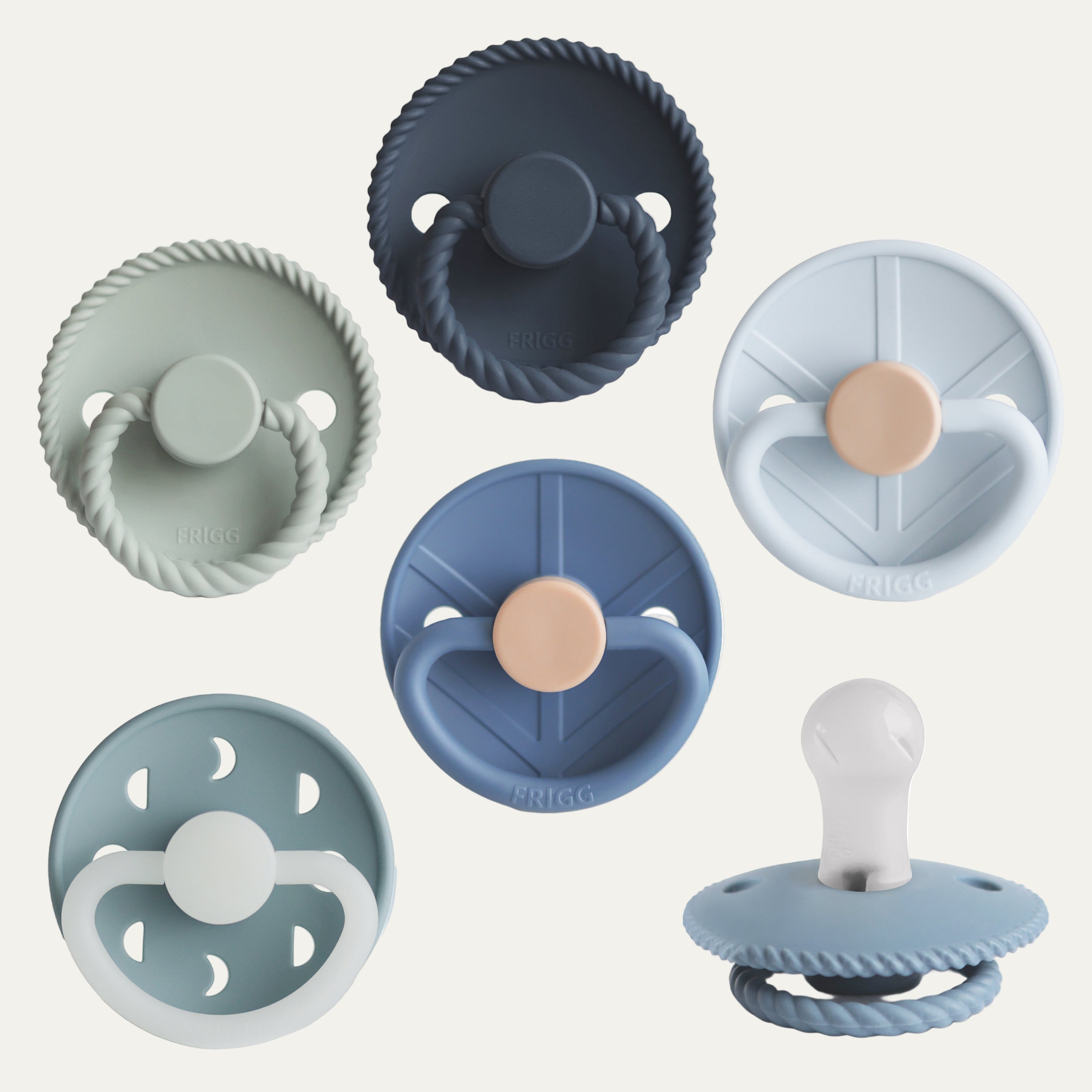 Silicone Pacifier 6-Pack