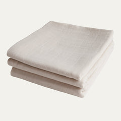Organic Cotton Muslin Cloths 3-Pack