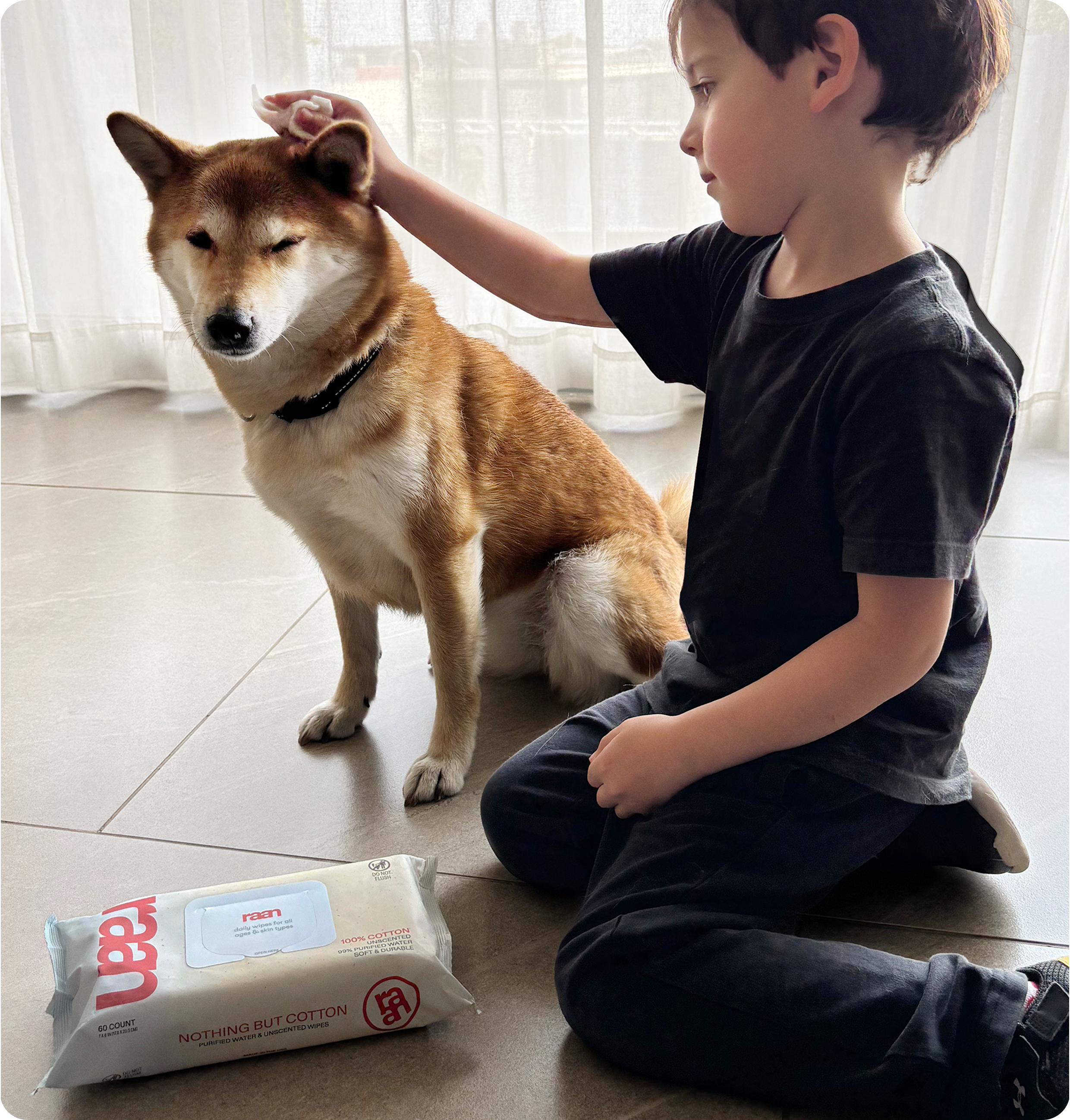 The Only Unbleached, 100% Cotton Baby Wipe for Sensitive Skin