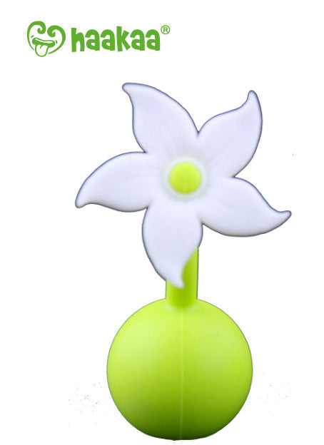 Gen 1 Silicone Breast Pump 4 oz and Silicone Flower Stopper Set