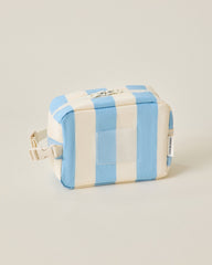 Mini Cooler Bag | Blue Wide Stripe