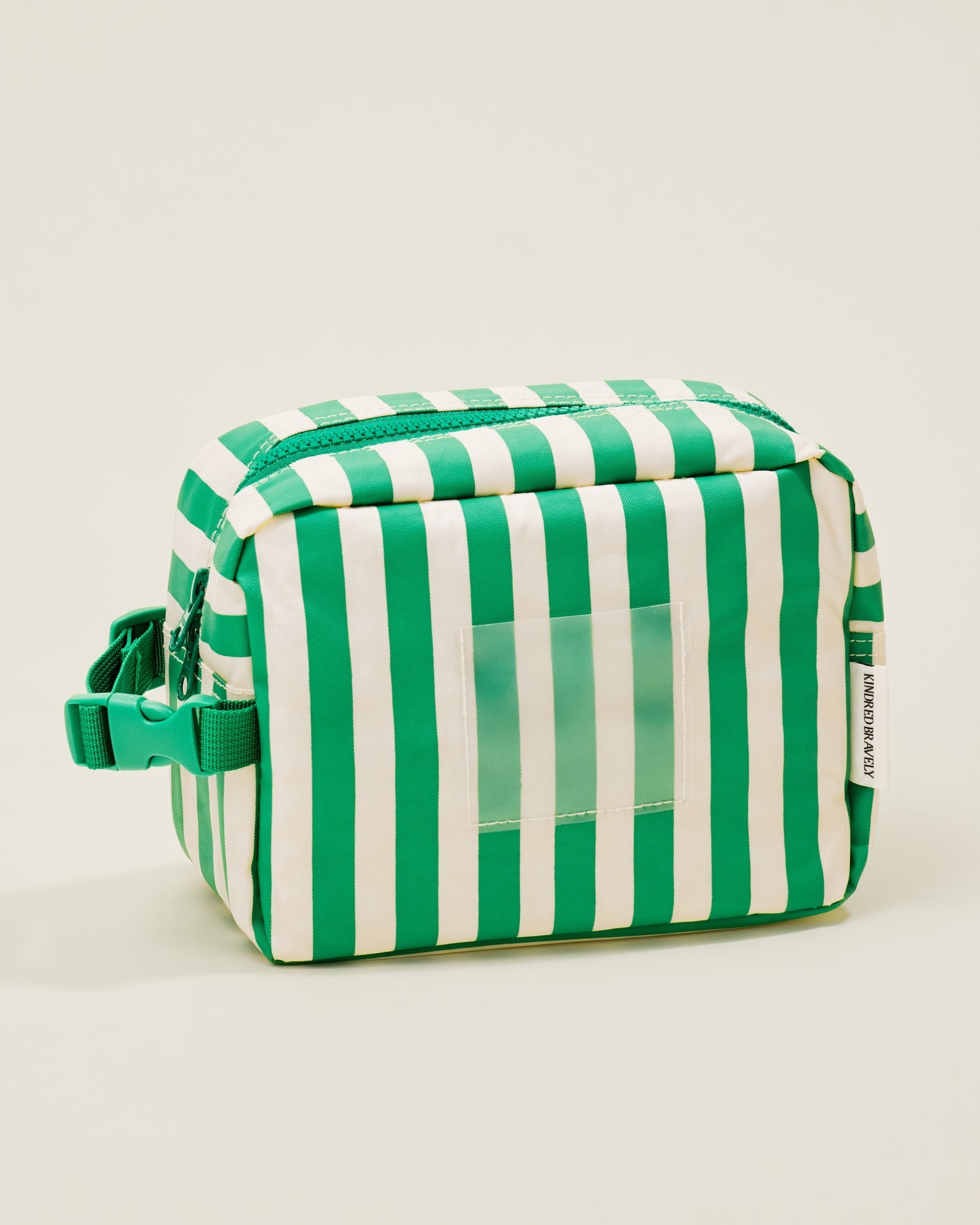 Mini Cooler Bag | Green Stripe