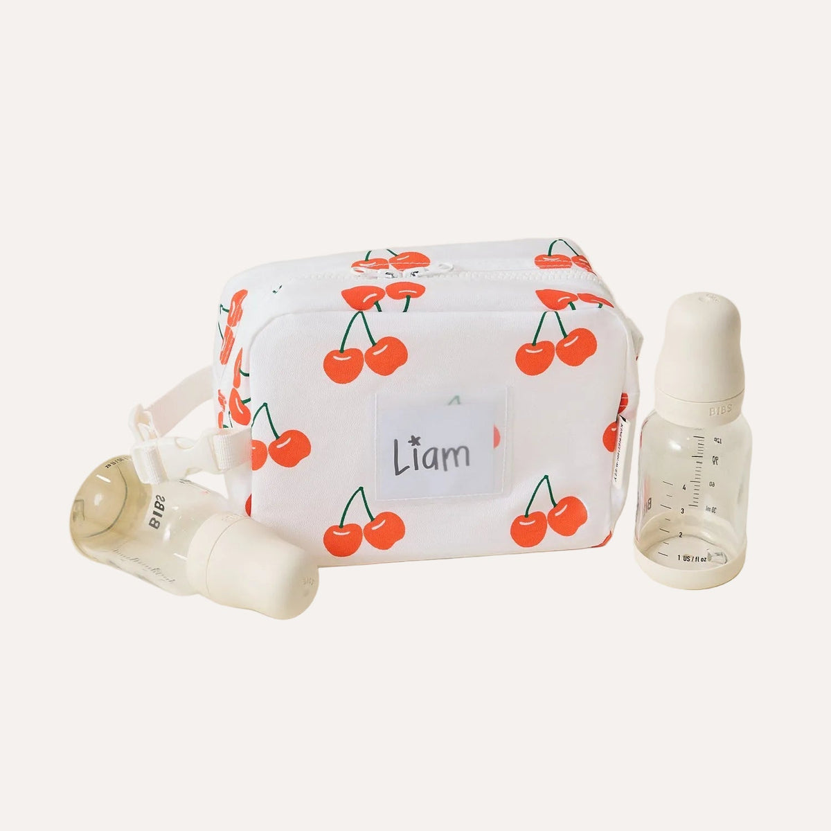 Mini Cooler Bag | White Cherries