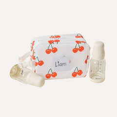 Mini Cooler Bag | White Cherries