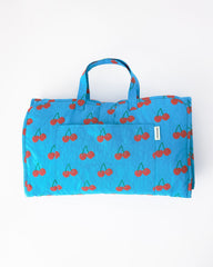 Cool Kid Nap Mat | Blue Cherries