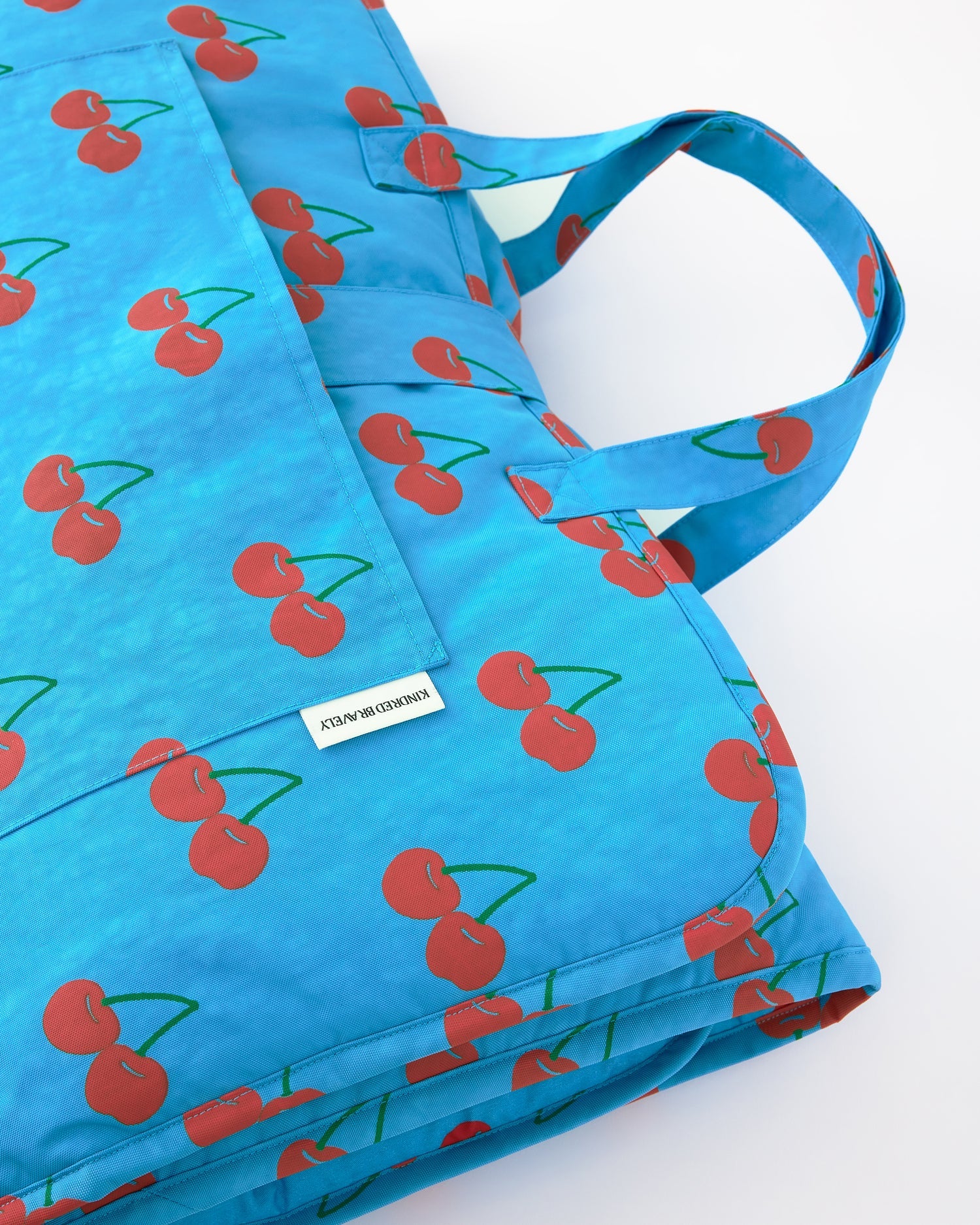 Cool Kid Nap Mat | Blue Cherries