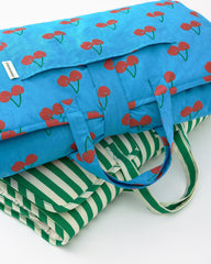 Cool Kid Nap Mat | Blue Cherries