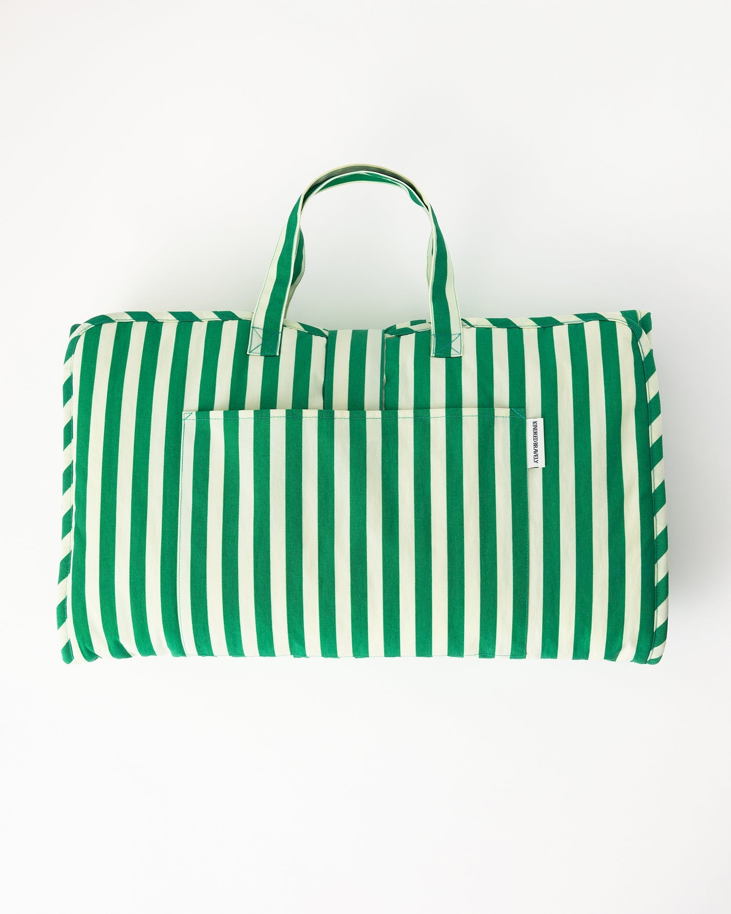Cool Kid Nap Mat | Green Stripe