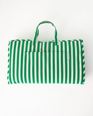 Cool Kid Nap Mat | Green Stripe