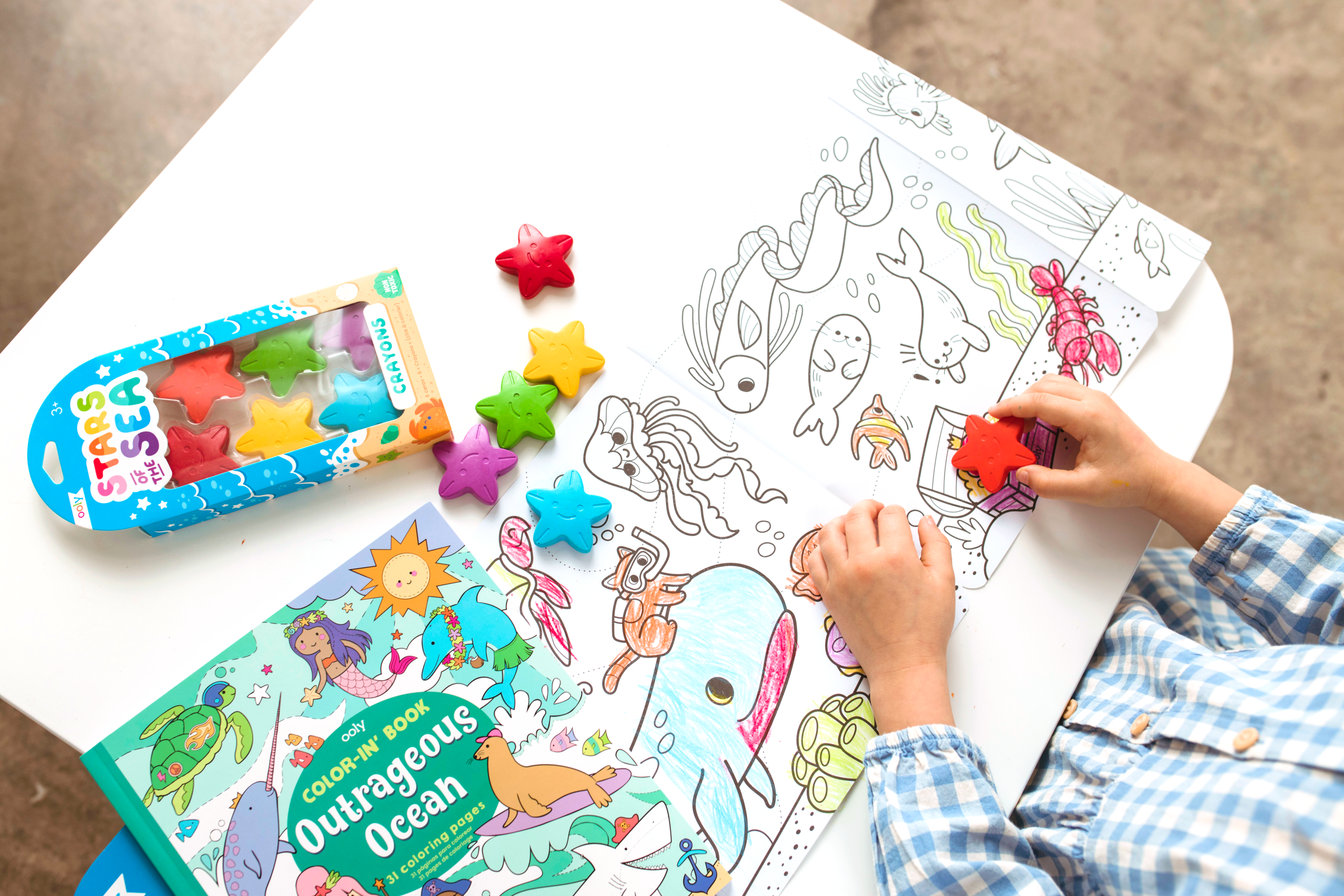 Stars of the Sea Crayons - Set of 6