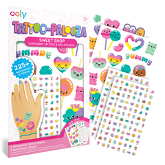 Tattoo-Palooza Temporary Tattoos & Nail Stickers - Sweet Shop