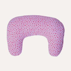 Organic Muslin Nursing Pillow Cover | Lavender Cosmos