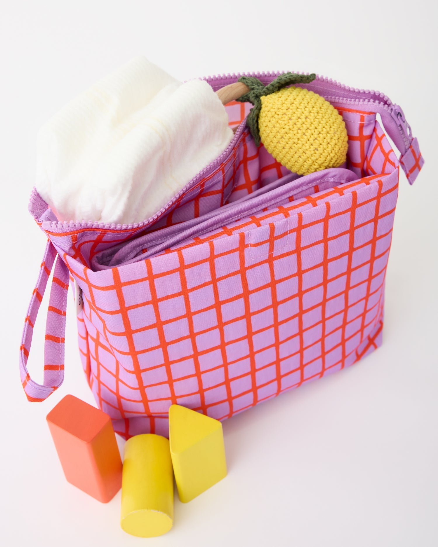 Quick Change Kit Bag | Orchid Grid