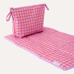 Quick Change Kit Bag | Orchid Grid