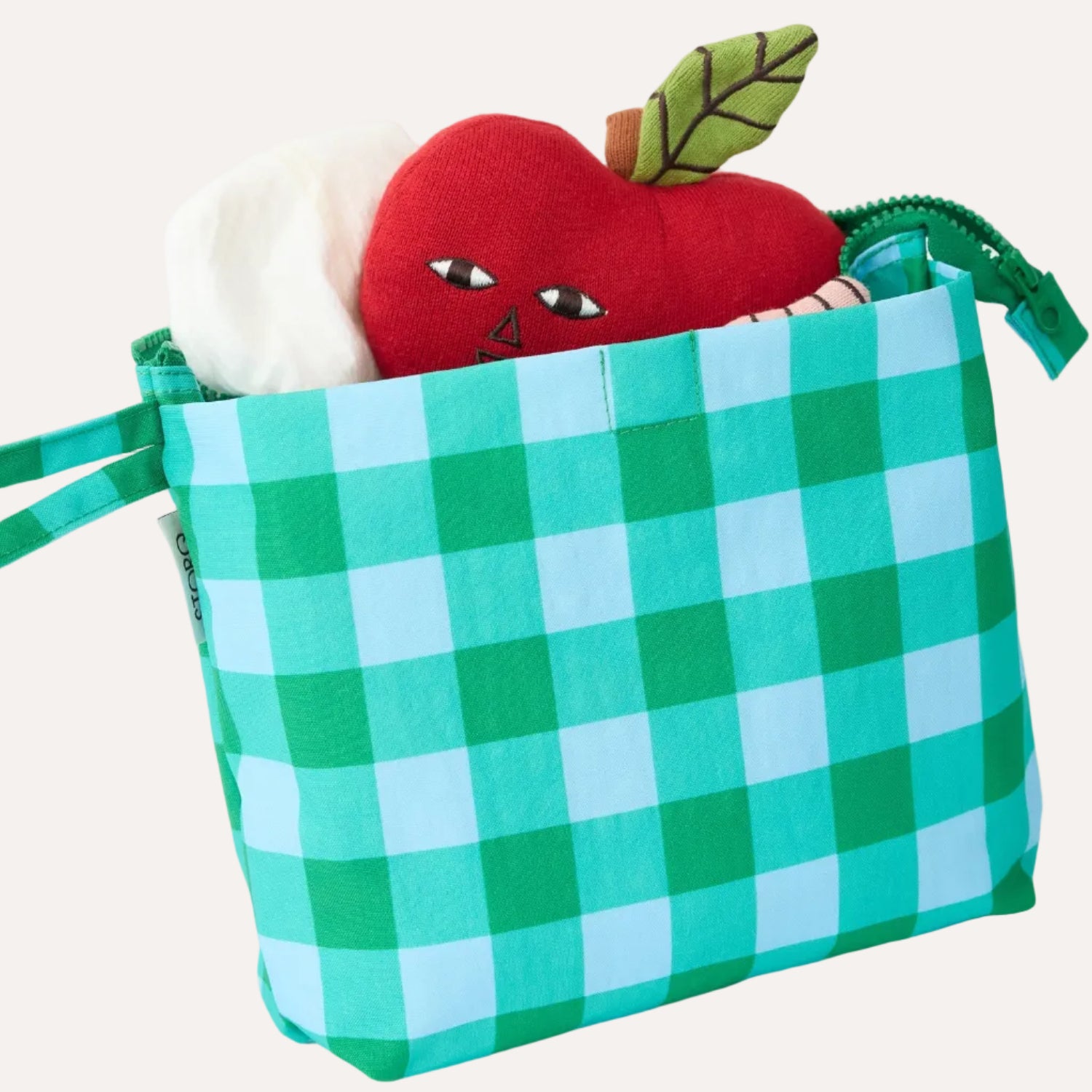 Quick Change Kit Bag | Teal Gingham