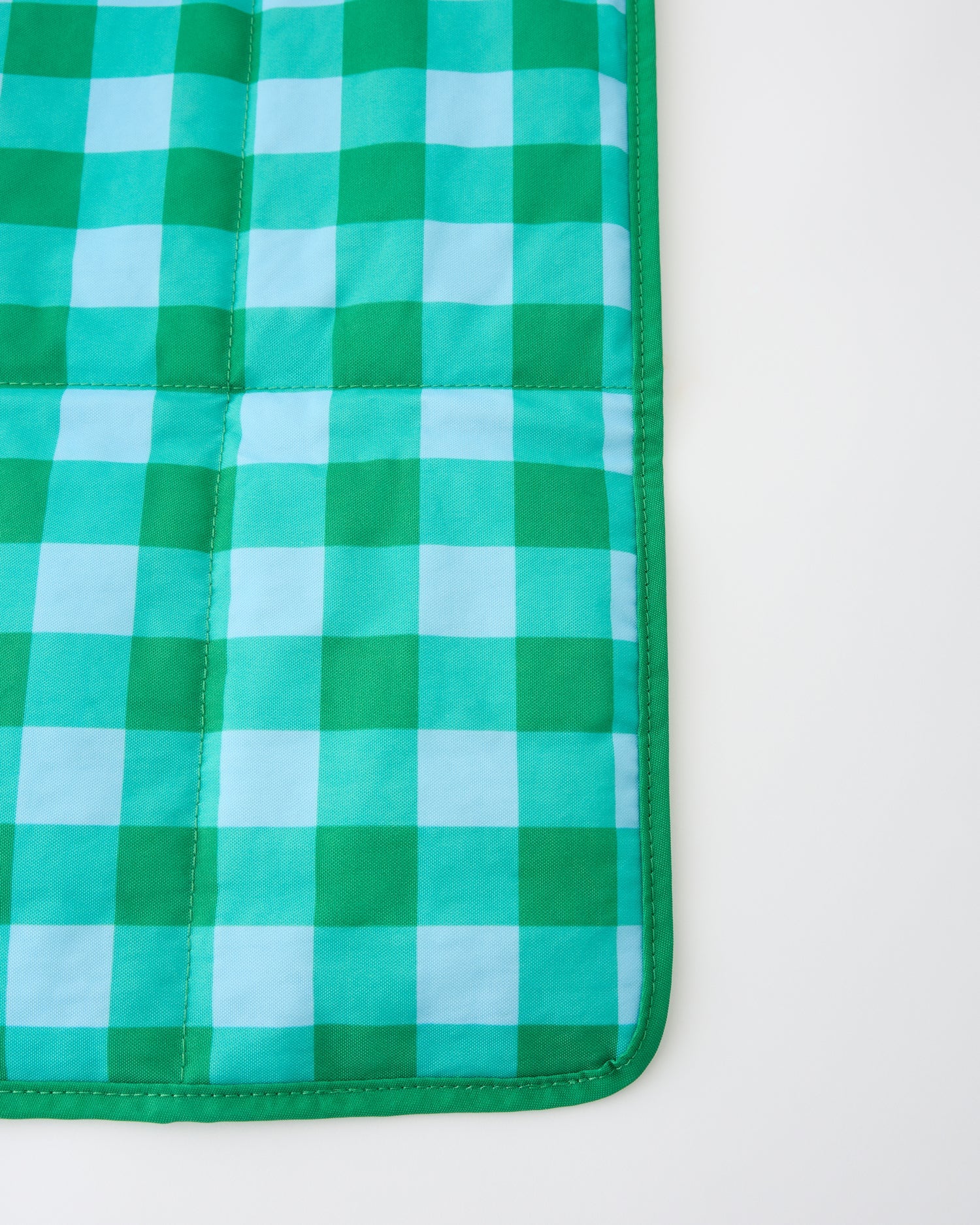 Quick Change Kit Bag | Teal Gingham
