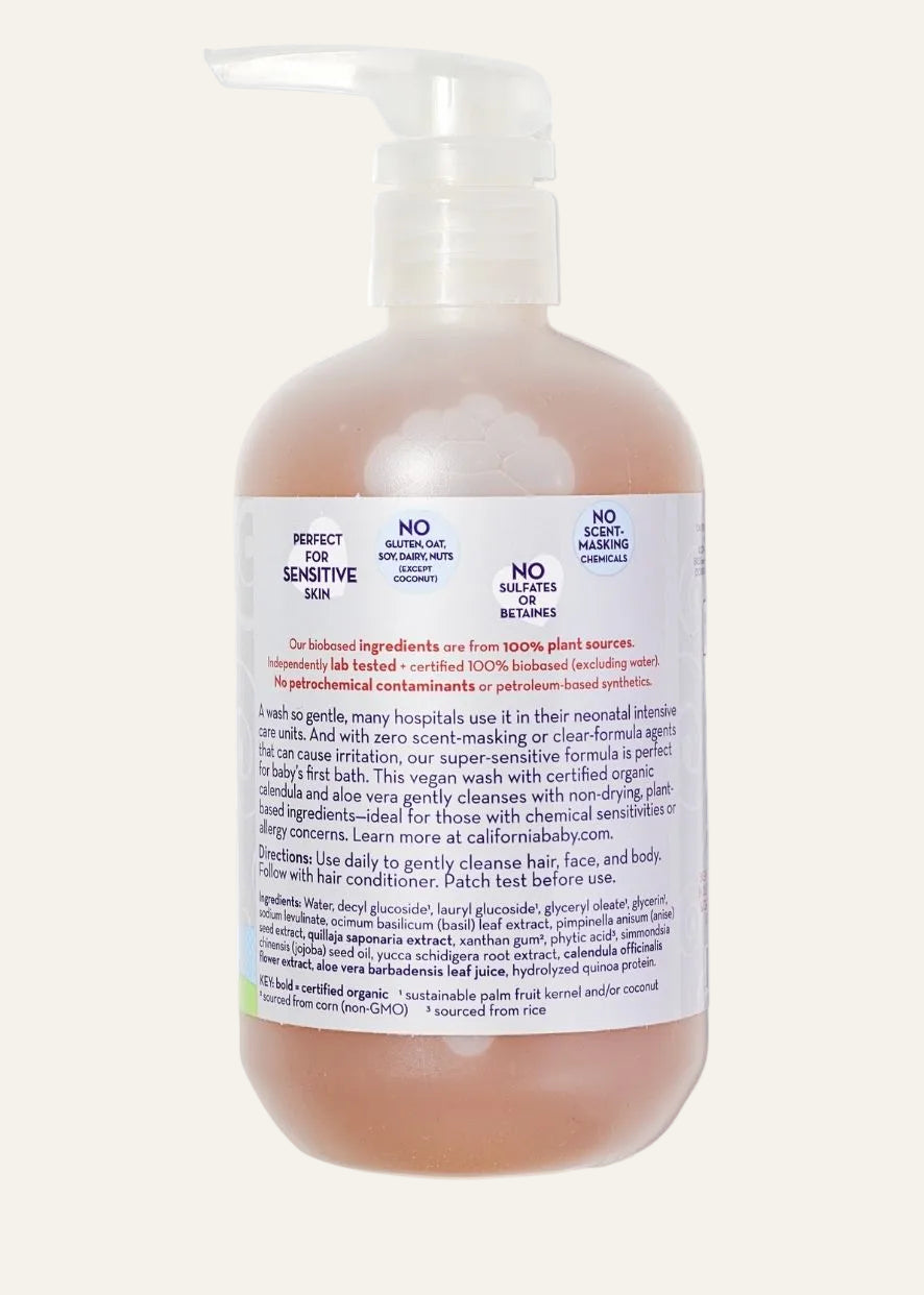 (No Fragrance) Super Sensitive™ Shampoo & Bodywash