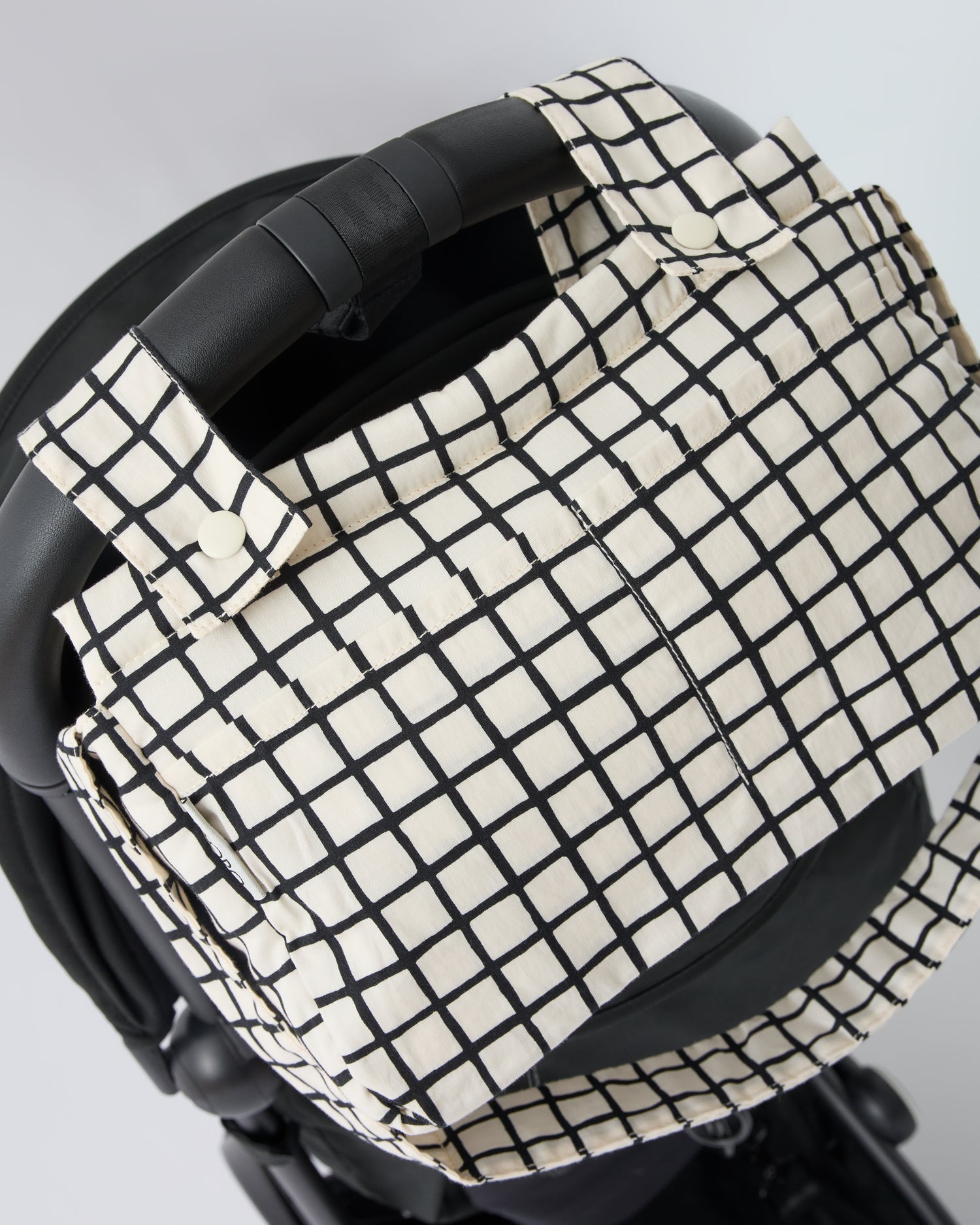 Stroller Party™ Caddy Bag | Black Grid